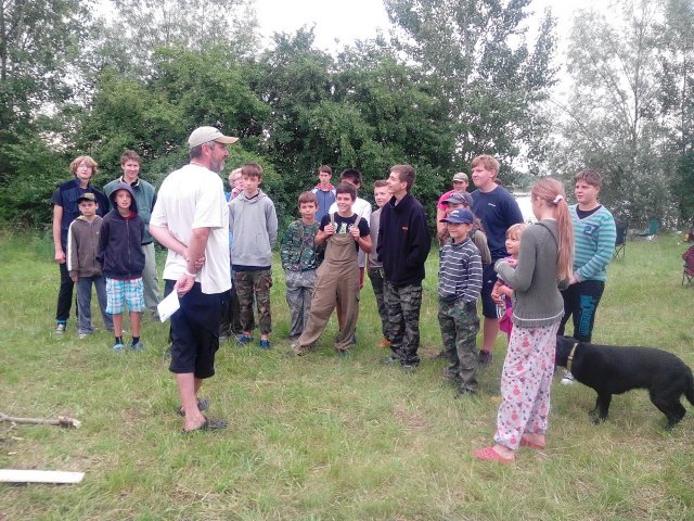 Rybářské závody mládeže 2015